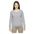 thumbnail image 1 of EC4505 Econscious Ladies' Organic Heathered Fleece Raglan Athletic Gray M, 1 of 6