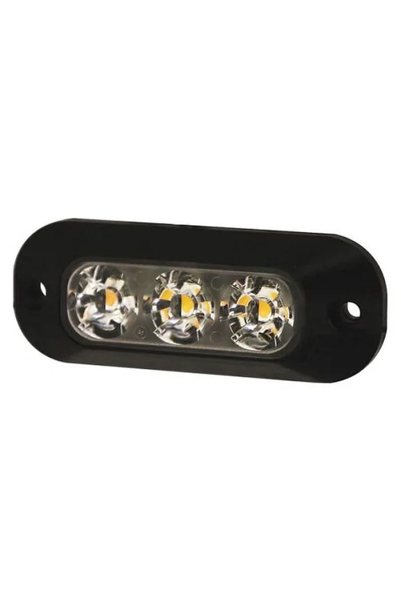 - ED3703A - Directional 3 LED surface mount 12-24VDC amber - (Pack of 1)