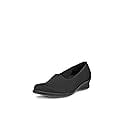 ECCO Finola Stretch Slip On,Black/Black,6-6.5