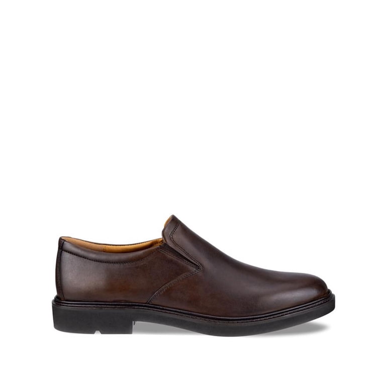 Ecco Leather Dress Loafers Mens Size 43/ Size 9.5 -10 Brown Leatther Slip On Mens Ecco Brown leather Loafers Size 9-9.5 (EU 43) | eBay main image 4