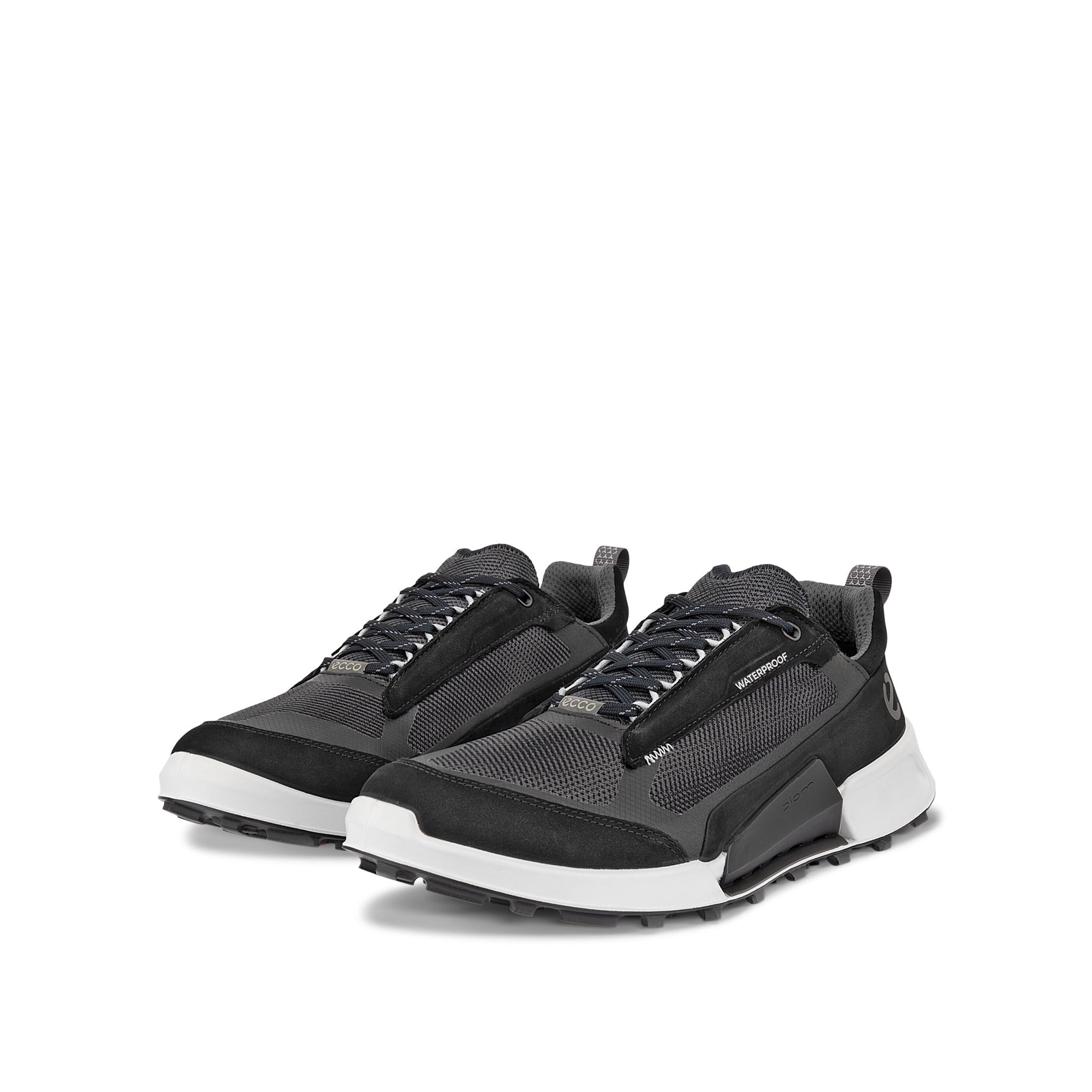 (取寄) エコー メンズ バイオム 2.1 X マウンテン スニーカー ECCO men BIOM 2.1 x Mountain Sneakers (For Men)  Black/Magnet/Black ECCO Men's BIOM 2.1 X Mountain Waterproof Low Hiking Shoe, Premium