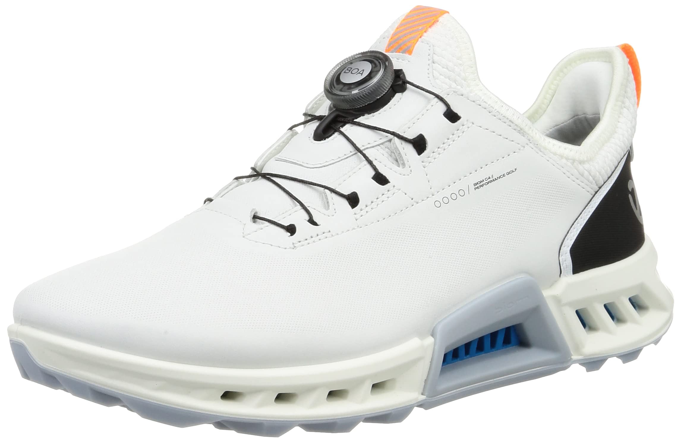 ECCO Men's Biom C4 Boa Gore-tex Waterproof Golf Shoes (White, 9