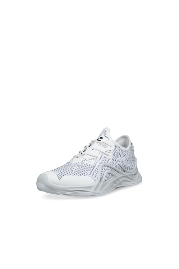 Men's Biom Infinite Textile Knit Fashion Sneaker, Bright White/White, 12-12.5