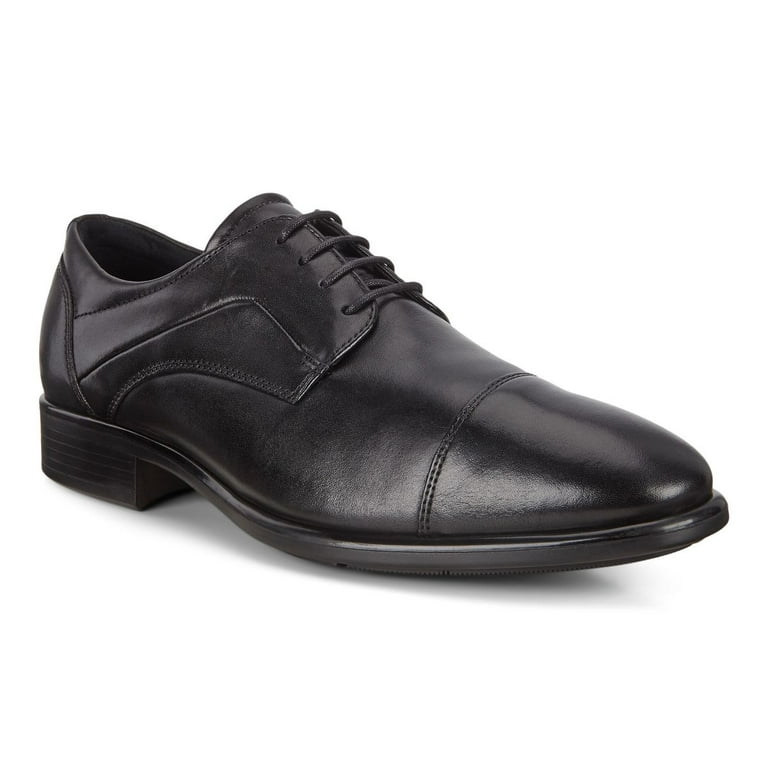 Ecco Lisbon Ecco Cap Toe ECCO Men's Citytray Cap Toe Black 512704