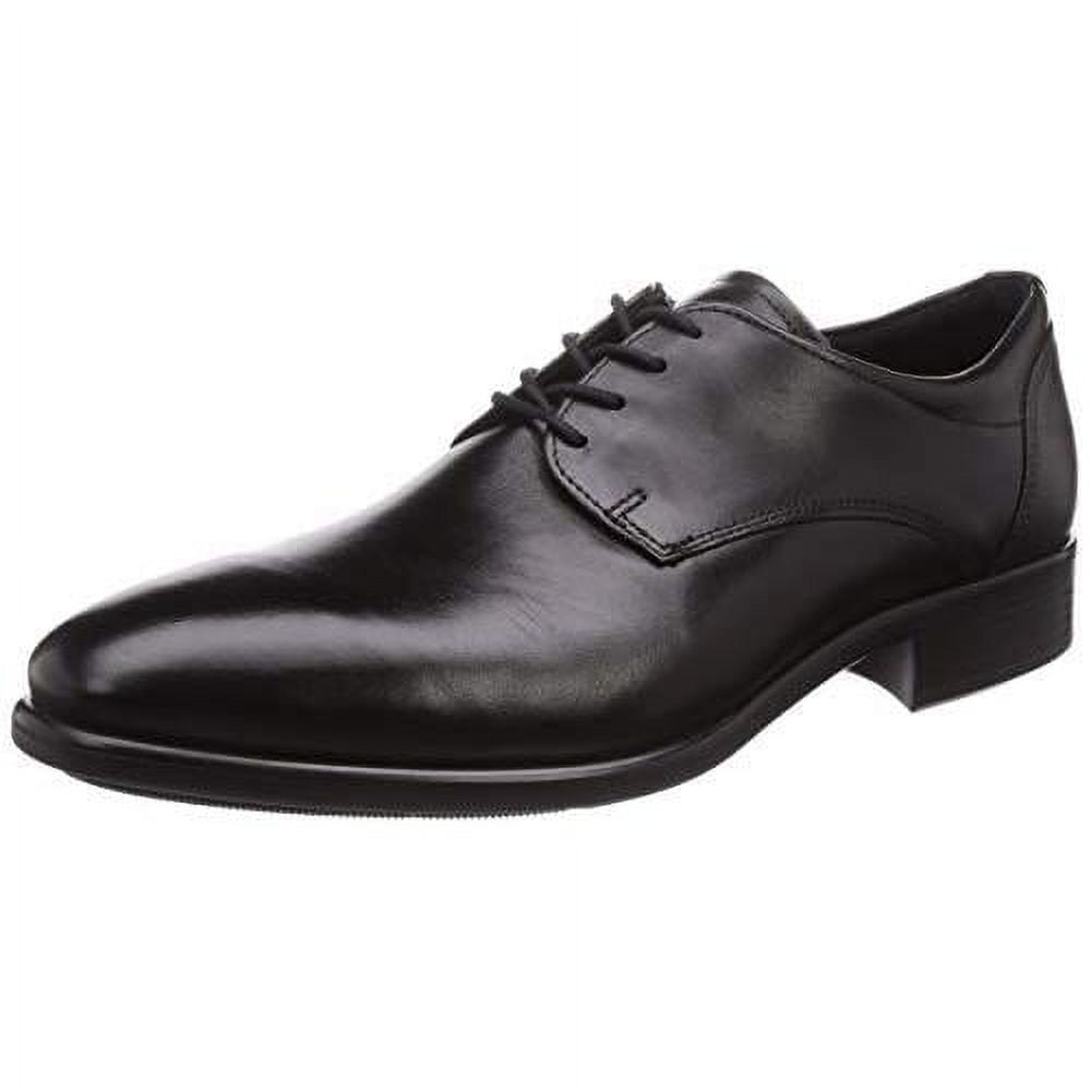 Ecco City Tray Tech Lace Up Dress Shoe Leather Black Size EU 47 (13-13.5) Men main image 3