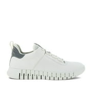 ECCO Men's Gruuv Sneaker in White/White, 46 EU