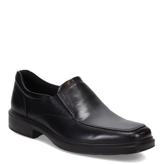 ECCO Men's Helsinki 2.0 Apron Toe Slip-on Black Leather - 500154-01001