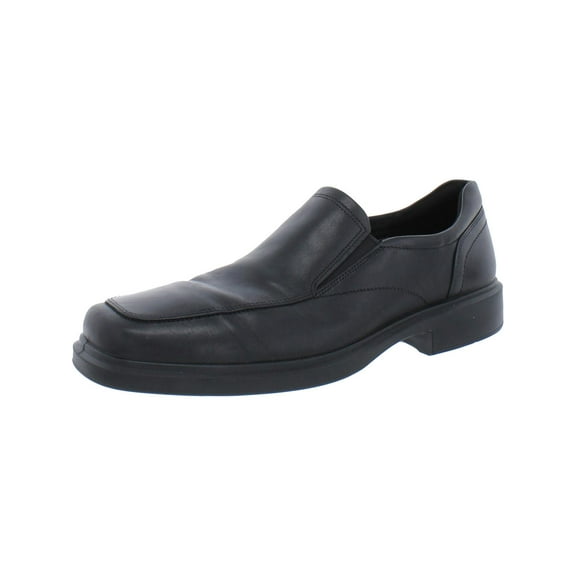 ECCO Men's Helsinki 2.0 Apron Toe Slip-on Black Leather - 500154-01001
