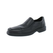 ECCO Mens Helsinki 2.0 Apron Toe Slip-on Black Leather - 500154-01001