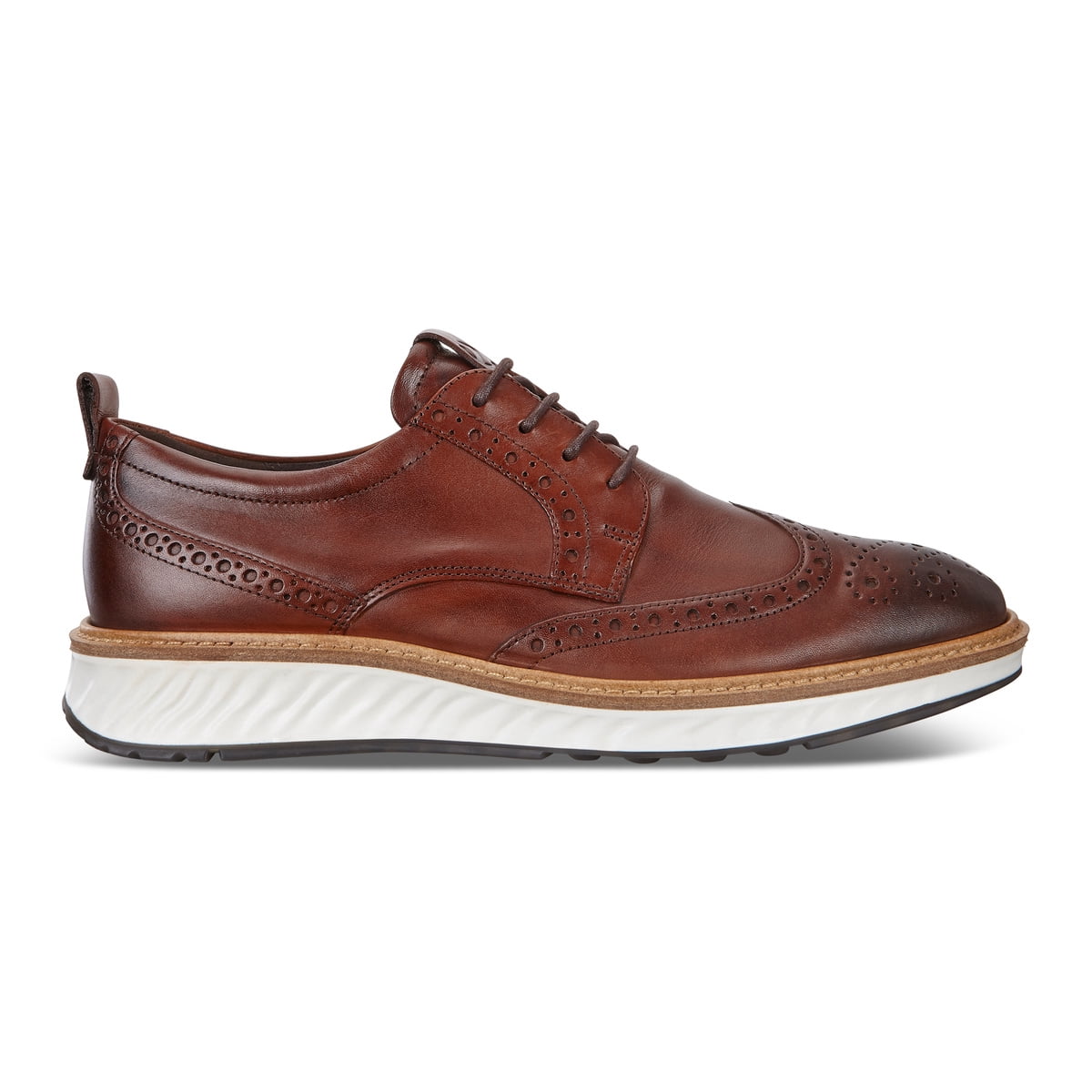 NEW ECCO men\'s st.1 hybrid wingtip shoe in cognac 836404-01053-m_eCom.png?v=6 main image 3