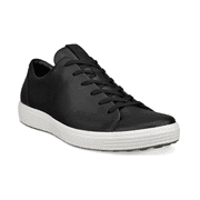 ECCO Mens Soft 7 Lace-Up Sneaker Black - 47079401001