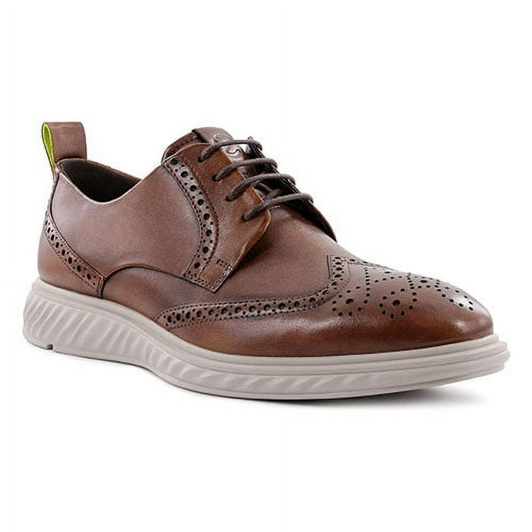 ECCO Men's St.1 Hybrid Lite Brogue Wingtip Amber - 837204 ECCO Men's St.1 Hybrid Lite Brogue Wingtip Amber - 837204