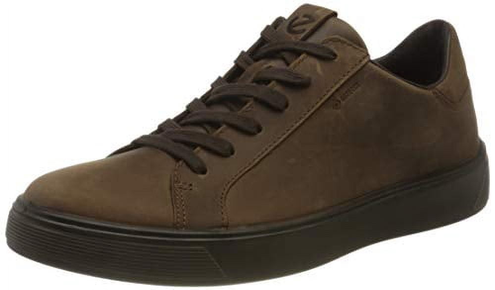 ECCO Street Tray Leather Sneakers Gore-Tex Men 40 US 6 6.5 Brown Low Top Ecco Men main image 2
