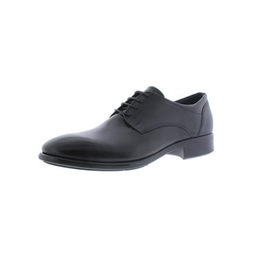 ECCO Mens City Ray Leather Oxford Derby Shoes