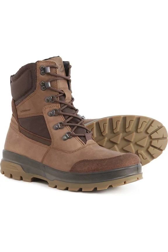 Rugged Track Boots - Waterproof, Leather (For Men) Size 8-8.5