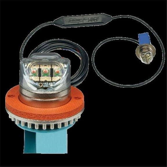 ECCO Safety Group ECC9013AC 12VDC 6 LED Amber & White Hide-a-LED