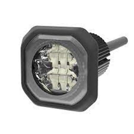ECCO Safety Group ECCED9040A 12-24VDC Amber Directional LED Single Color Flush Mount, 29 Flash Patterns