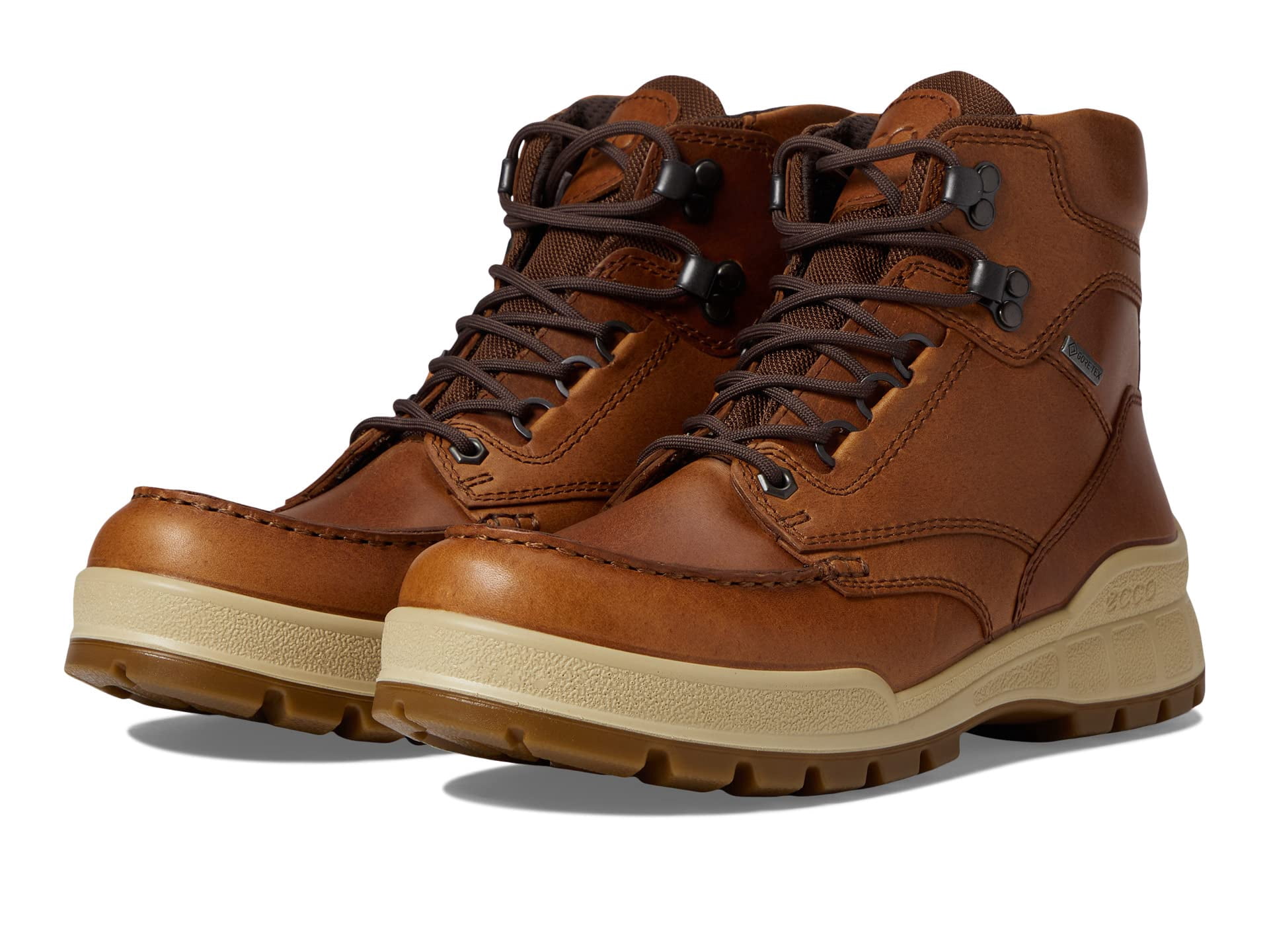ECCO Track 25 GORE-TEX Moc Toe Boot (Womens, Rust, EU 41 (US  display picture 1