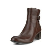 ECCO Women's Dress Classic 35 mm Buckle Ankle Boot with 1.4 Inch Heel