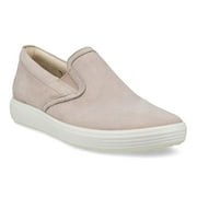 ECCO Womens Soft 7 Slip-On in Grey Rose/Powder, 41 EU