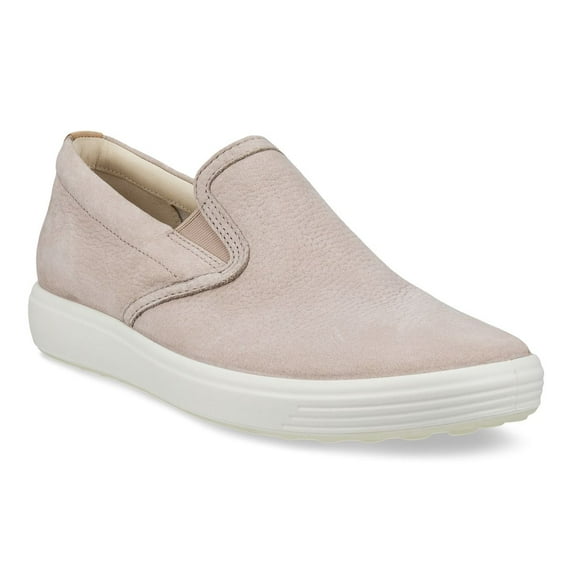 ECCO Women's Soft 7 Slip-On in Grey Rose/Powder, 42 EU