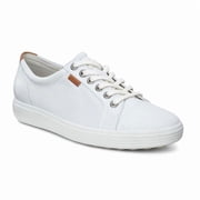 ECCO Womens Soft 7 Sneaker White - 430003-01007