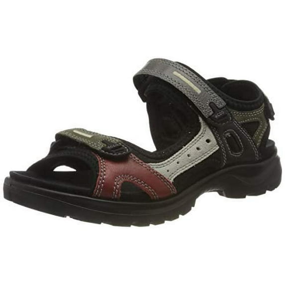 ECCO Women's Yucatan Sport Sandal, Multicolor Marsala, 8 US