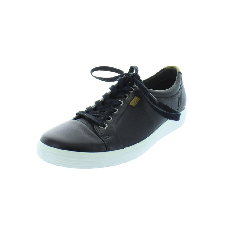 ECCO Women's Soft 7 Sneaker Black Leather