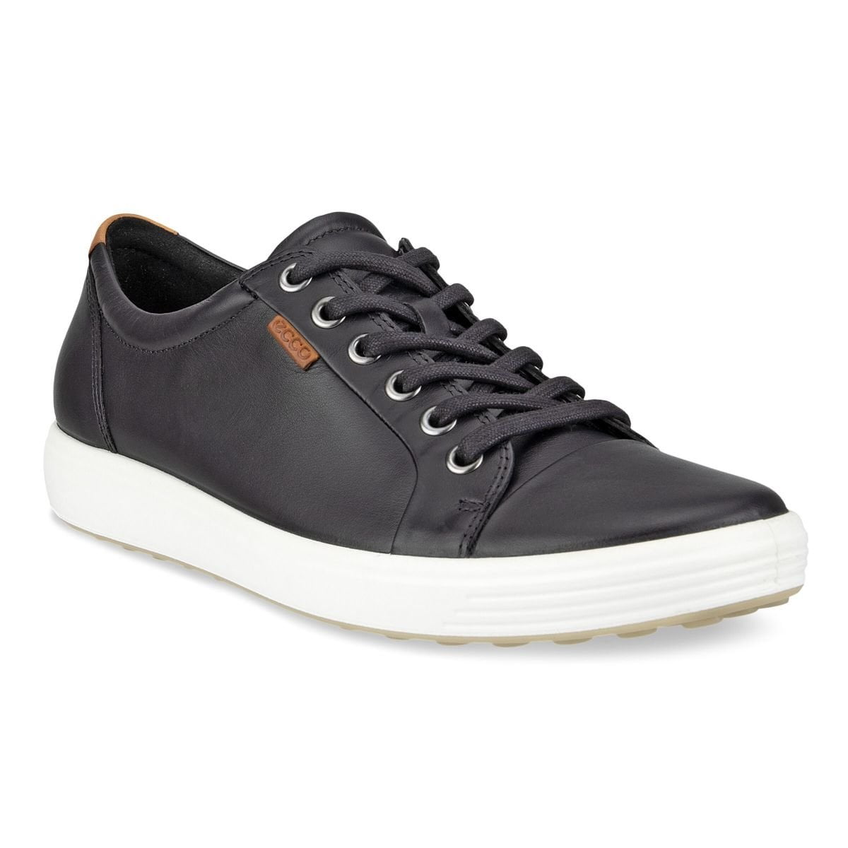 スニーカー ECCO Black SOFT 7 W Sneakers 430003 01001 BLACK ECCO Womens Soft 7 Sneaker Black - 430003-01001 BLACK