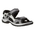 thumbnail image 1 of ECCO Yucatan Sandals 38 Titanium Lightweight Supportive Leather Comfort, 1 of 4