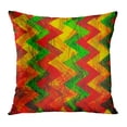 thumbnail image 1 of ECCOT Colorful Abstract Reggae Green Color Graphic Music Old Pattern Pillowcase Pillow Cover Cushion Case 18x18 inch, 1 of 1