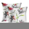 thumbnail image 1 of ECCOT Colorful Abstract Watercolor Flowers Hand Gray Pattern Color Spring Water Beautiful PillowCase Pillow Cover 20x20 inch Set of 2, 1 of 1