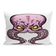 thumbnail image 1 of ECCOT White Aggressive Octopus Valentine Emblem Mystical Monster Tentacles Like Pillowcase Pillow Cover Cushion Case 20x30 inch, 1 of 1