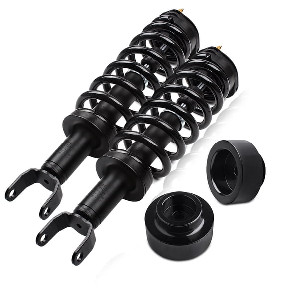 ECCPP 1.5" Rear Lift Kit+Complete Strut Assembly Shock Absorber for 2009 2010 2011 2012 2013 2014 2015 for Dodge for Ram 1500,2011 2012 2013 2014 for Ram 1500