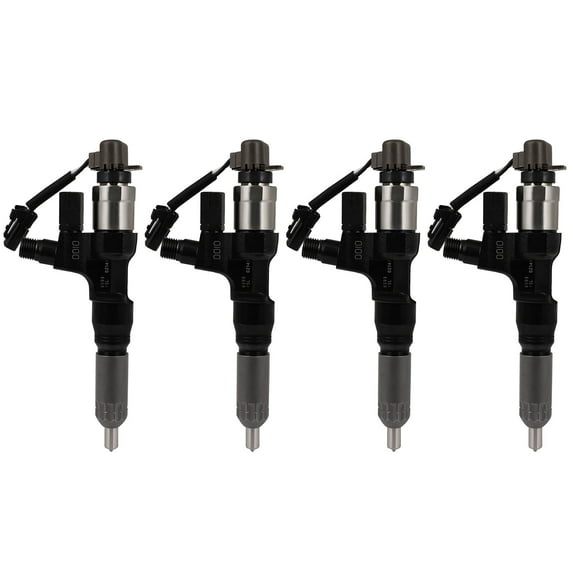 ECCPP 1 Hole 4Pcs High-Quality Fuel Injector Kits fit for 2005-2010 for Hino for 145/165/185 4.7L,2012-2018 for Hino for 155/195 5.0L,1993-1997 for Hino for SG3323 095000-6590