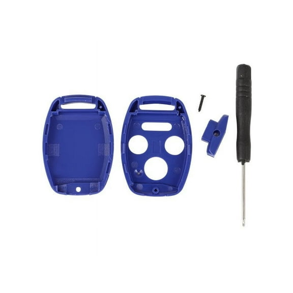 ECCPP 1 X Key Fob Case 2003-2012 Fit for Honda Accord 2.4L 2005-2006 Fit for Honda CR-V 2.4L Blue