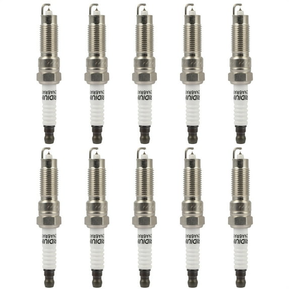 ECCPP 10 PCS Platinum Iridium Spark Plugs for Ford F53 2008-2009/2011-2019, F59 2011-2019, F650 2012-2013,for F-250/350 Super Duty 2008-2010, F-450/550 Super Duty 2008-2019, 6.8L