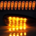 thumbnail image 1 of ECCPP 10 Pcs Yellow Tear Drop LED Marker Light 20-leds, 1 of 5