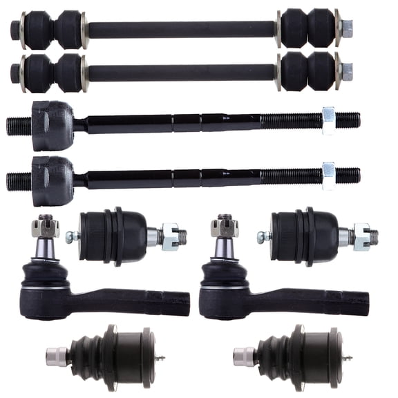 ECCPP 10pcs Inner Outer Tie Rod End Sway Bar Link Lower Upper Ball Joint fit for Ford Explorer Ranger For Mazda B2500 B4000 For Mercury Mountaineer