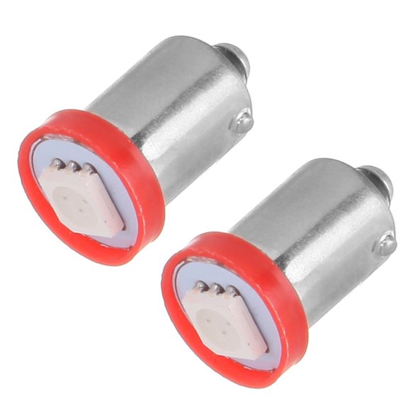 ECCPP 10x Instrument Cluster Dash Panel Lights BA9S-1-5050-SMD-Red 1815, 1816, 182, 1889, 1891, 1892, 1893, 1895, 1895A, 1445, 17053, 53, 53X, 57, 216, 293, 363, 3886X, 3893, 6253, 64111, 64113