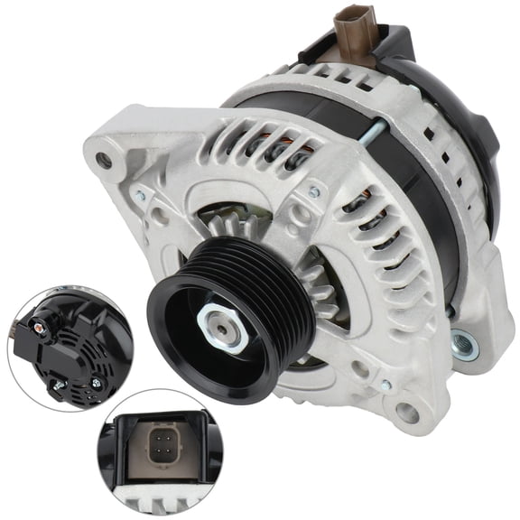 ECCPP 12V 130A Alternator CW Rotation 7-Groove Pulley Fits 2011-2013 for Acura TSX 2.4L Replace OE 11390