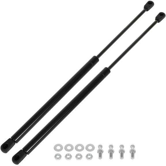 ECCPP 13Inch/30Lbs/133N Lift Support Struts Gas Springs Fit For Rear Window Truck Cap Camper Shell Canopy Bed Cover Storage Box Cabinet Tool Box Replaces C16-04464 Set Of 2