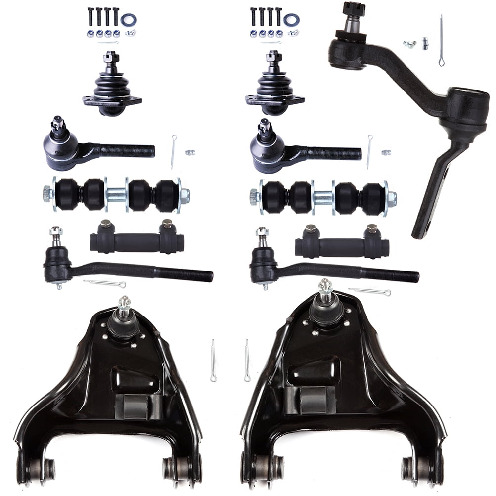 ECCPP - 13PC Upper Control Arm and Ball Joint Lower Ball Joint Tie Rod ...