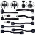 thumbnail image 1 of ECCPP - 14PCS Front Inner Outer Tie Rod End Sway Bar Link Lower Upper Ball Joint Wheel Hub Bearing Compatible Fit 1999-2004 For Jeep For Grand Cherokee Suspension Kit, 1 of 5