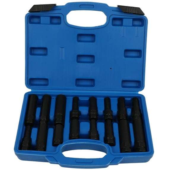 ECCPP 16 Pcs SAE Metric Locking Lug Nut Master Key Set, Wheel Lock Disassembly Kit