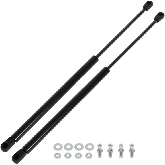 ECCPP 17Inch/45Lbs/200N Lift Support Struts Gas Springs Fit For Rear Window Truck Cap Camper Shell Canopy Bed Cover Storage Box Cabinet Tool Box Replaces C1604270 Set Of 2
