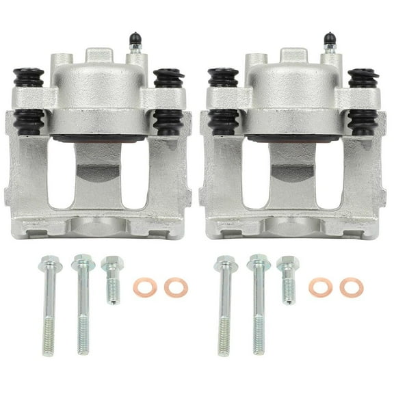 ECCPP 184340 184339 Front Left Right/Front Driver Passenger Silver Brake Caliper Assembly fit For Jeep Cherokee/Comanche/Grand Cherokee/Grand Wagoneer/TJ/Wagoneer/Wrangler 1990-2006