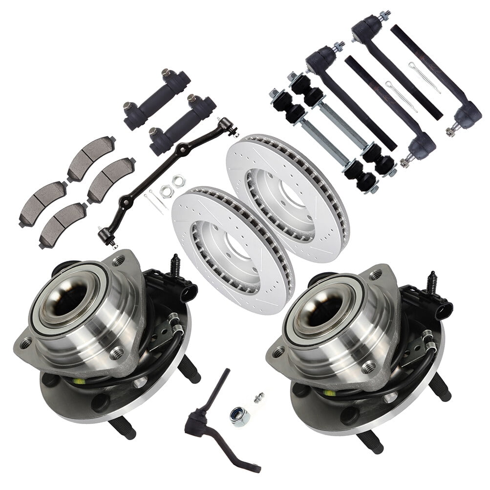 ECCPP 18PCS Front Idler Arm Center Link Inner Outer Tie Rod End Tie