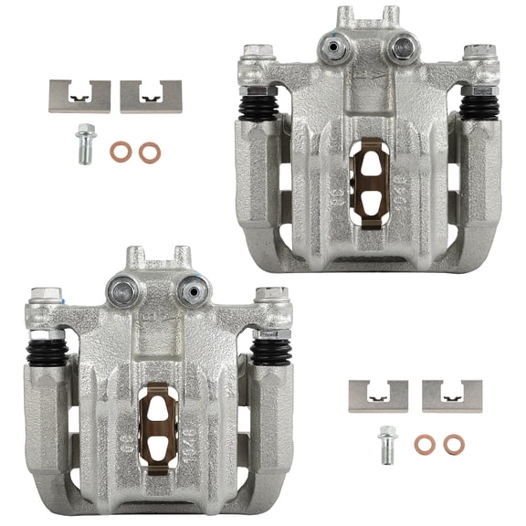 ECCPP 19B2911A 19B2910A Rear Left & Right Brake Caliper Assembly Fit For 2007-2012 for Acura for RDX,2010-2011 for Honda for Accord Crosstour,2007-2011 for Honda for CR-V [2PCS]