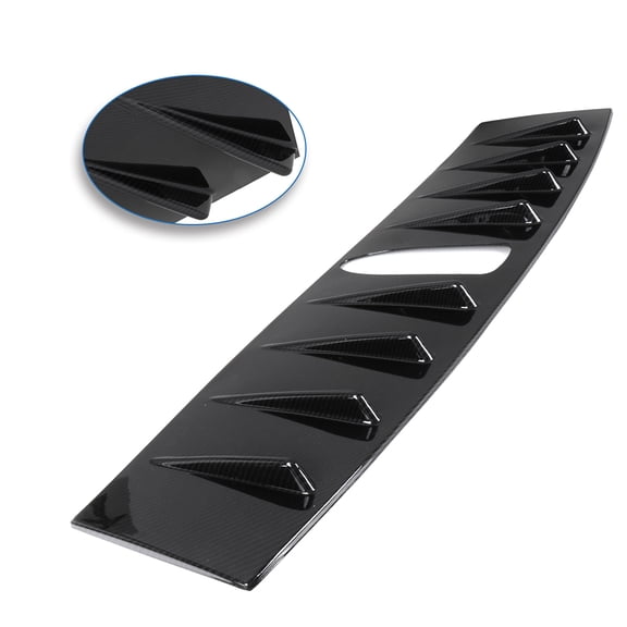 ECCPP 1PC Black Carbon Fiber Rear Spoiler Wing for Subaru for WRX STI 2015-2021 for Subaru for WRX 2015-2021
